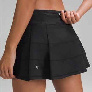 LULU LEMON pace rival skirt black!